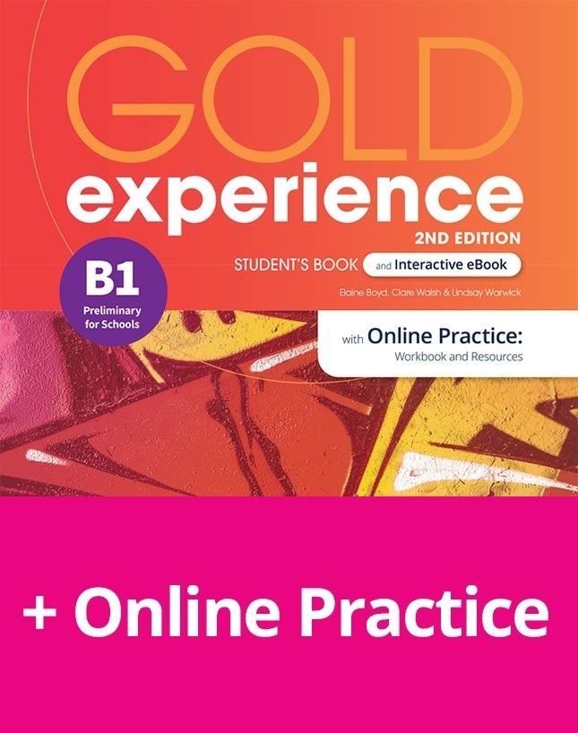 Książka - Gold Experience 2ed B1 SB + ebook + online