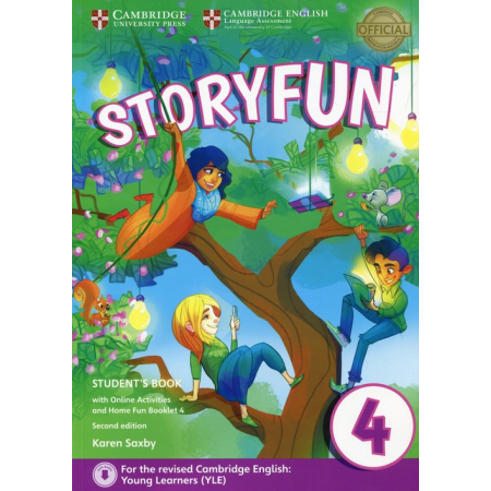 Książka - Storyfun 2ed 4 Movers SB + Online Activities and Home Fun Booklet 4