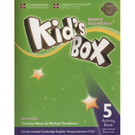 Książka - Kid&#039;s Box Level 5 Activity Book with Online Resources British English