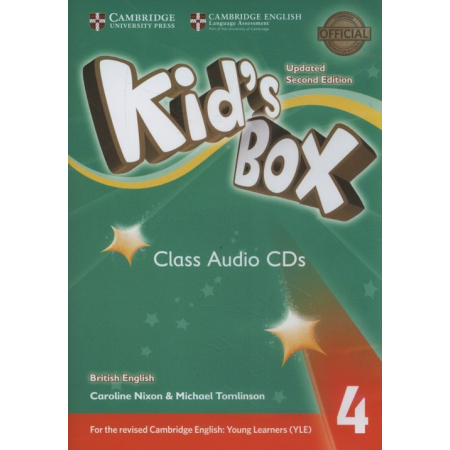 Książka - Kid&#039;s Box Level 4 Class Audio CDs (3) British English