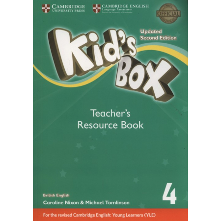 Książka - Kid&#039;s Box Level 4 Teacher&#039;s Resource Book with Online Audio British English