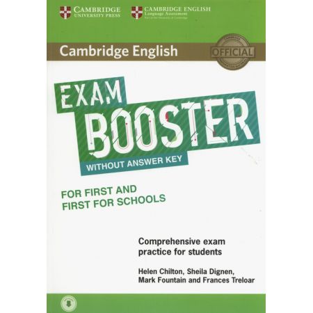 Cambridge English Exam Booster for First and First for Schools with Audio  Comprehensive Exam Practice for Students