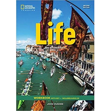 Książka - Life 2nd Edition B1 Pre-Intermediate Workbook + Key + Audio CD