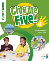 Książka - Give Me Five! 4 Pupil's Book Pack MACMILLAN