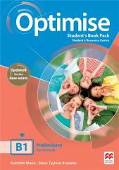 Książka - Optimise B1 (update ed.) Książka ucznia + kod online + eBook (Standard)