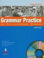 Książka - Grammar practice for Pre-Intermediate students +CD