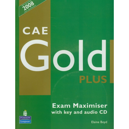 Książka - CAE Gold PLUS Maximiser with key +Audio CD