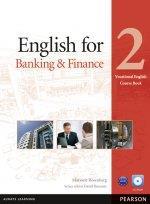 Książka - English for Banking & Finance 2 vocational english course book with CD-ROM