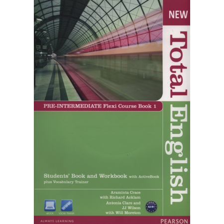 New Total English Pre-Intermediate Student's Book and Workbook