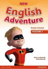 Książka - New English Adventure 3. Zeszyt ćwiczeń plus DVD