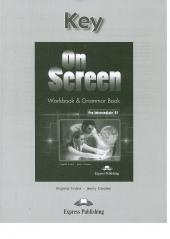 Książka - On Screen Pre-Intermediate B1. Workbook & Grammar Book Key edycja międzynarodowa