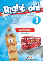 Książka - Right On! 1 Workbook (Ćwiczenia - wersja dla ucznia) + kod DigiBook