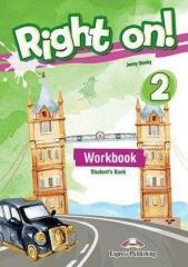 Książka - Right On! 2 Workbook Student&#039;s (Ćwiczenia - wersja dla ucznia) + kod DigiBook