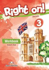 Książka - Right On! 3 Workbook Student&#039;s (Ćwiczenia - wersja dla ucznia) + kod DigiBook