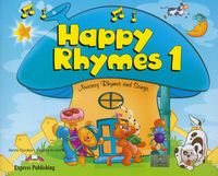 Książka - Happy Rhymes 1 z płytami CD i DVD