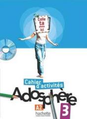 Adosphere 3 ćwiczenia+DVD HACHETTE