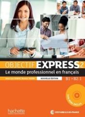 Książka - Objectif Express 2 Nouvelle Ed. podręcznik +DVD-Rom