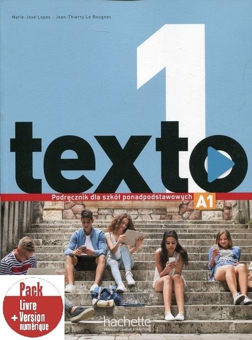 Książka - Texto 1. Podręcznik dla szkół ponadpodstawowych + kod