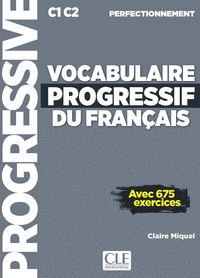 Książka - Vocabulaire progressif du francais niveau perfectionnement 675 exercices +CD