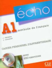 Książka - Echo A1 cahier personnel d'apperentissage CLE