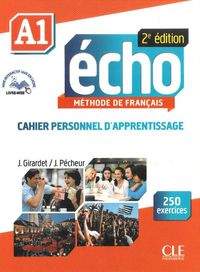 Książka - Echo A1 2ed ćwiczenia + płyta CD