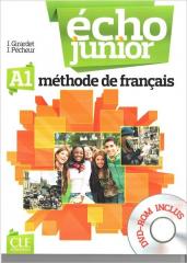 Książka - Echo Junior A1. Język francuski. Podręcznik + DVD
