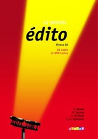 Książka - Edito Nowa edycja B2 podręcznik + CD i DVD