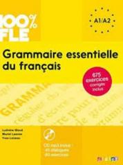 Książka - 100% FLE Grammaire essentielle du francais A2 książka + CD MP3