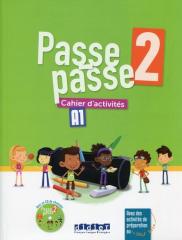 Książka - Passe passe 2 ćwiczenia + CD