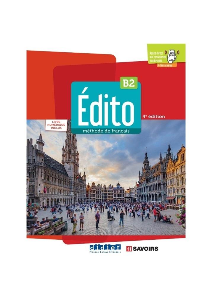 Książka - Edito B2 podr. + wersja cyfrowa + online ed. 2022