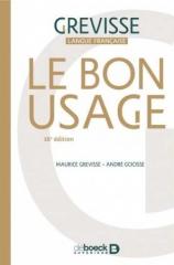 Bon Usage 16e edition