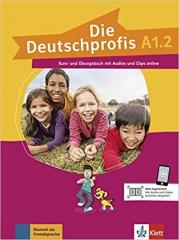 Książka - Die deutschprofis A1. 2. Podręcznik +ćwiczenia + CD