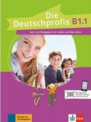 Książka - Die Deutschprofis B1.1 KB + UB + audio online