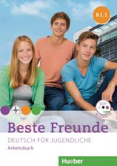 Książka - Beste Freunde B1.1. Arbeitsbuch + CD. Wersja niemiecka
