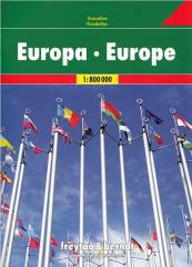 Książka - Atlas samochodowy - Europa 1:800 000