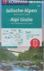 Książka - Alpy Julijskie mapa turystyczna