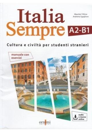Książka - Italia sempre A2-B1 podręcznik online