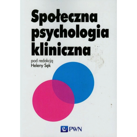 Książka - Społeczna psychologia kliniczna