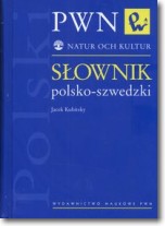 Książka - Słownik polsko-szwedzki. Oprawa twarda