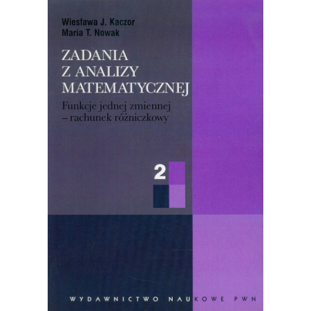 Książka - Zadania z analizy matematycznej. Tom 2