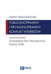 Książka - Publicznoprawny i prywatnoprawny konflikt interesów na przykładzie Europejskiej Sieci Ekologicznej Natura 2000