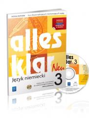 Książka - Alles Klar Neu 3  Podręcznik z ćwiczeniami +CD podstawowy