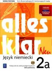 Książka - Alles Klar Neu 2A podr CD Gratis ZP w.2014 WSiP