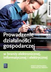 Książka - Prowadzenie działalności gospodarczej w branży elektronicznej, informatycznej i elektrycznej