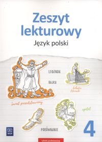 Książka - Język polski zeszyt lekturowy zeszyt ćwiczeń dla klasy 4 szkoły podstawowej 179002