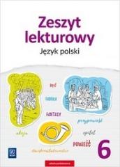 Książka - Zeszyt lekturowy. Język polski. Zeszyt ćwiczeń. Klasa 6. Szkoła podstawowa