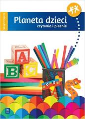 Książka - Planeta dzieci Czytanie i pisanie Ćwiczenia Sześciolatek