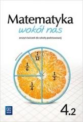 Książka - Matematyka wokół nas zeszyt ćwiczeń dla klasy 4 część 2 szkoły podstawowej 177762