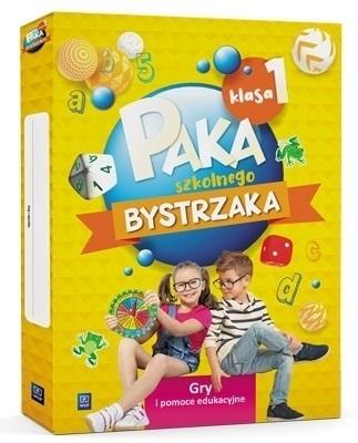 Książka - Paka szkolnego bystrzaka SP 1 Gry i pomoce edu.