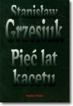 Książka - Pięć lat kacetu